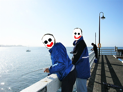 サンタクルーズで最後の釣り